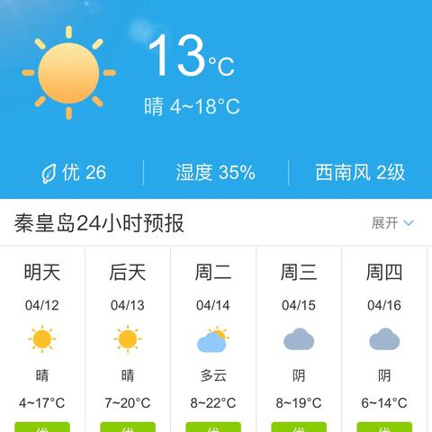 下载河北天气预报（我要看河北省天气预报）