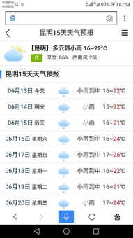 云南昆明天气预报（云南昆明天气预报15天准确）