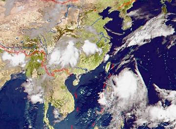 今天最新台风实时位置（今天最新台风实时位置9号）