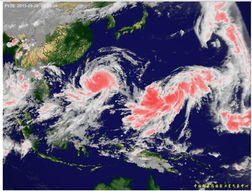 卫星云图1一7天降水量（卫星云图）
