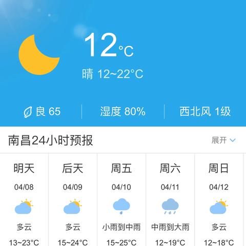 南昌天气预报15天（南昌天气预报15天查询）